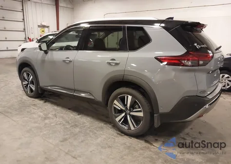 2021 Nissan Rogue Platinum Intelligent Awd from USA, damaged, VIN JN8AT3DD4MW310041